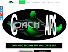 Tablet Screenshot of coach-aps.fr
